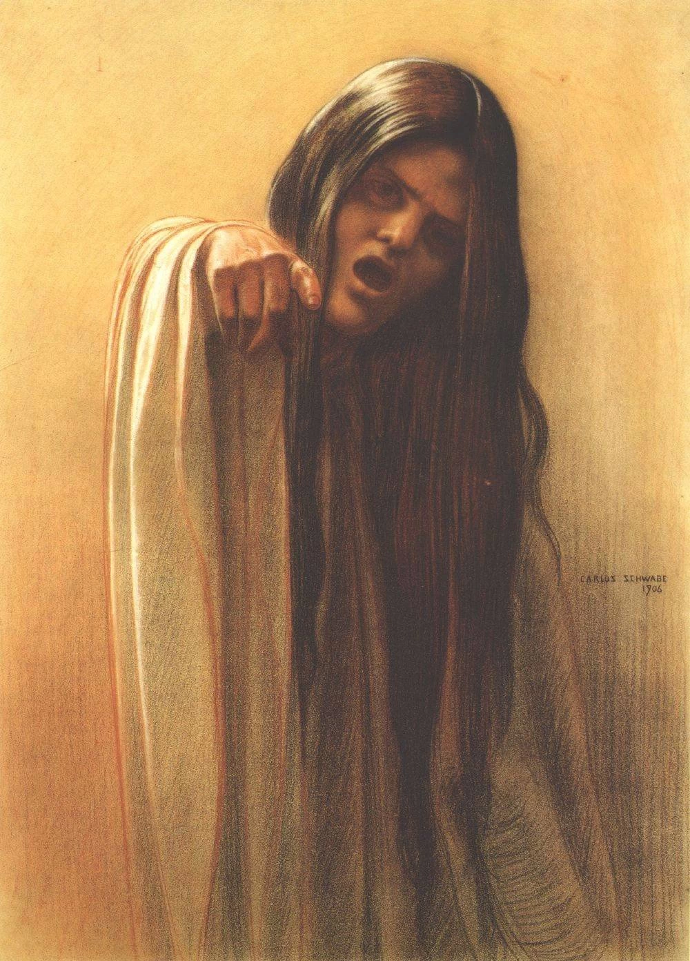 Studio per The Wave, 1907
